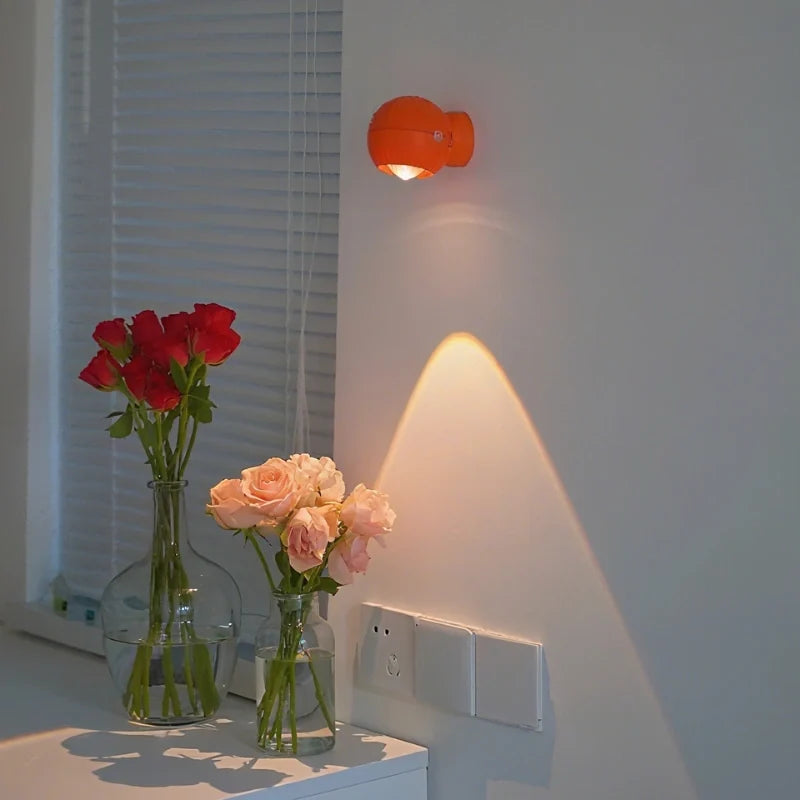 Rotatable Stick-On LED Spotlight | 360° Swivel Head, Magnetic Mount & Smart Timer | Rechargeable Dimmable Light 7