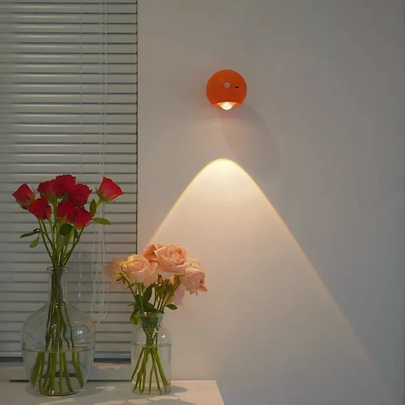 Rotatable Stick-On LED Spotlight | 360° Swivel Head, Magnetic Mount & Smart Timer | Rechargeable Dimmable Light 4