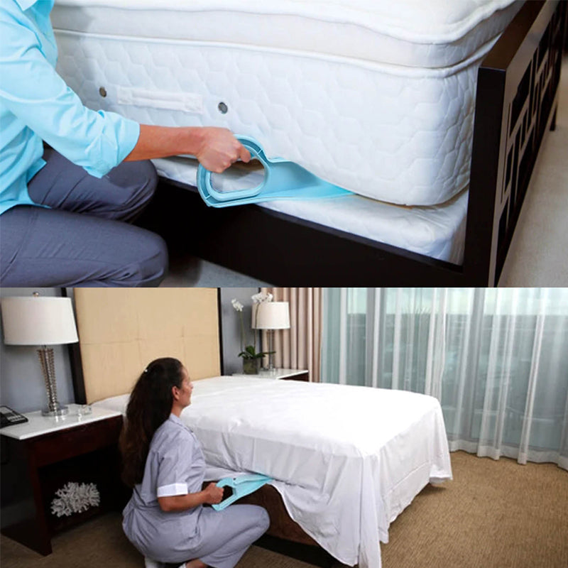 Mattress Lifter Wedge Tool Plastic | Slides Under to Lift & Hold Mattress | Reduces Back, Neck and Shoulder Strain 9