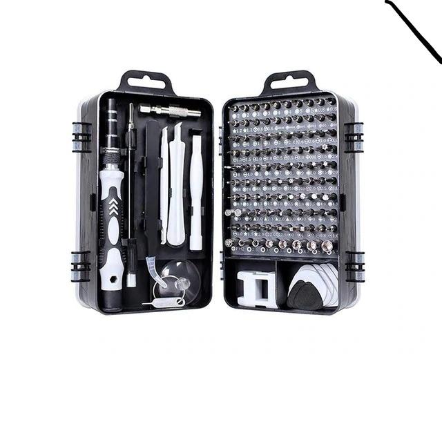 Screwdriver Socket Set Chrome-Vanadium Steel | 112-Piece Bit Kit with Carry Case | Compact All-in-One Repair Toolkit 5