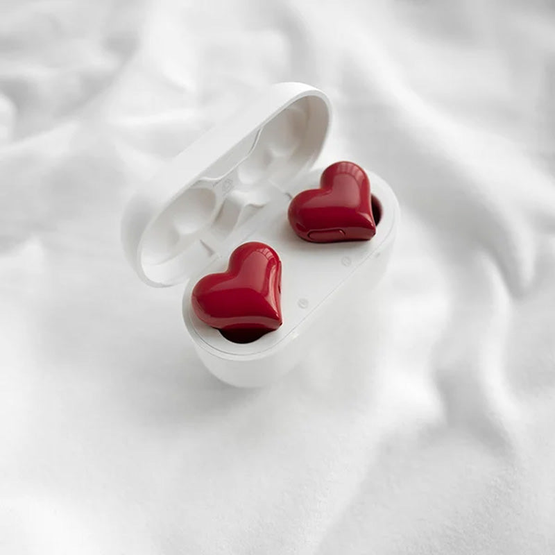 Heart-Shaped Wireless Earbuds for Women | Bluetooth 5.3, ENC Noise Cancelling & Touch Control | 24-Hour Battery Life 11