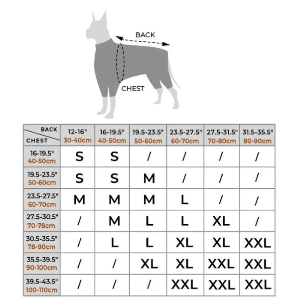 Dog Rain Coat with Legs, Waterproof Polyester | 5 Sizes Pug to Mastiff | Reflective All-Weather Protection & UV Safety 10