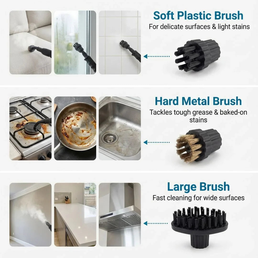 Handheld Steam Cleaner | High Heat, Corded Compact Unit