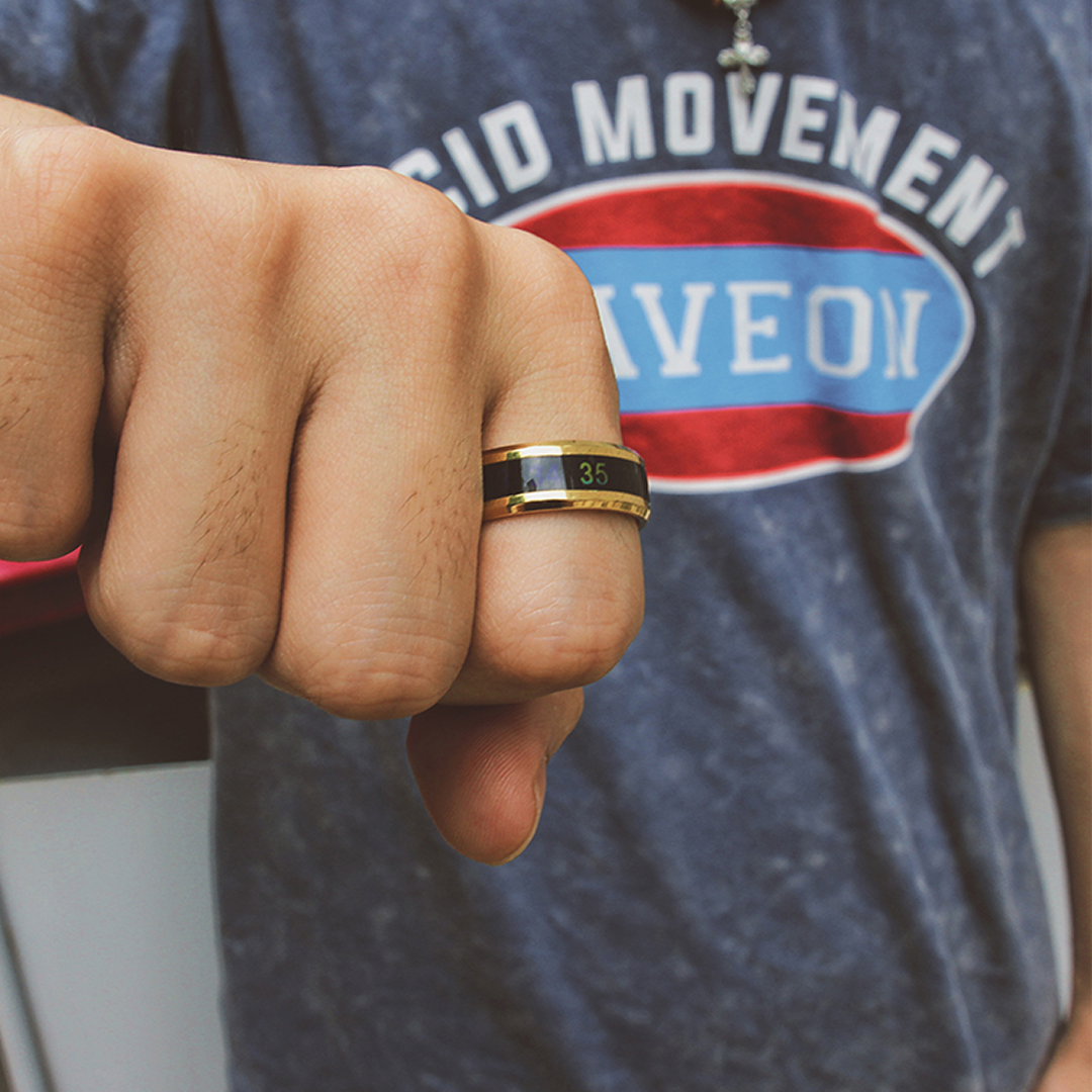 Temperature Sensor Ring for Women | Displays Skin Temperature in 20-30 Seconds | Sleek Everyday Wearable Design 5