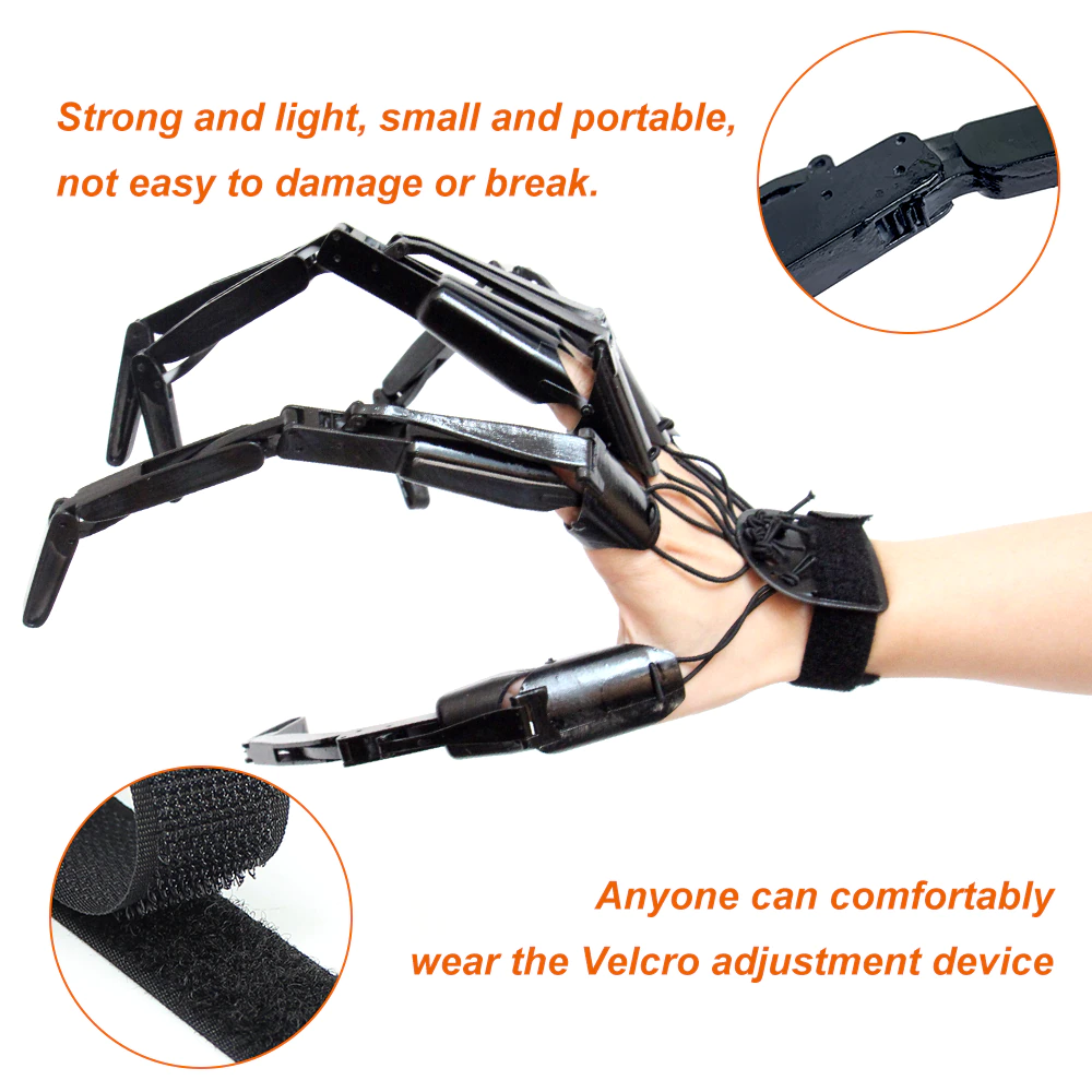 Articulated Finger Extensions Halloween Costume Gloves | 3D Printed Scary Claws | Velcro Fastening Women's Costume 5
