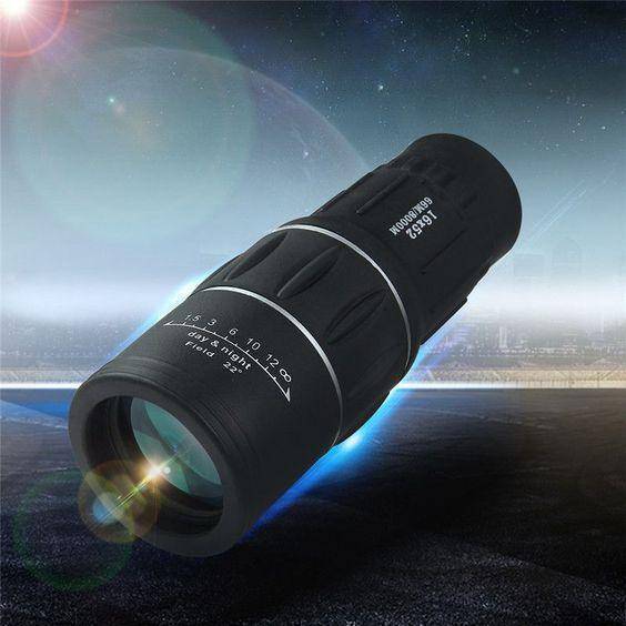Dual Focus Monocular Telescope 16x52 | Multi-Coated Optics, 22° Field of View | Lightweight 285g, Non-Slip Grip 1