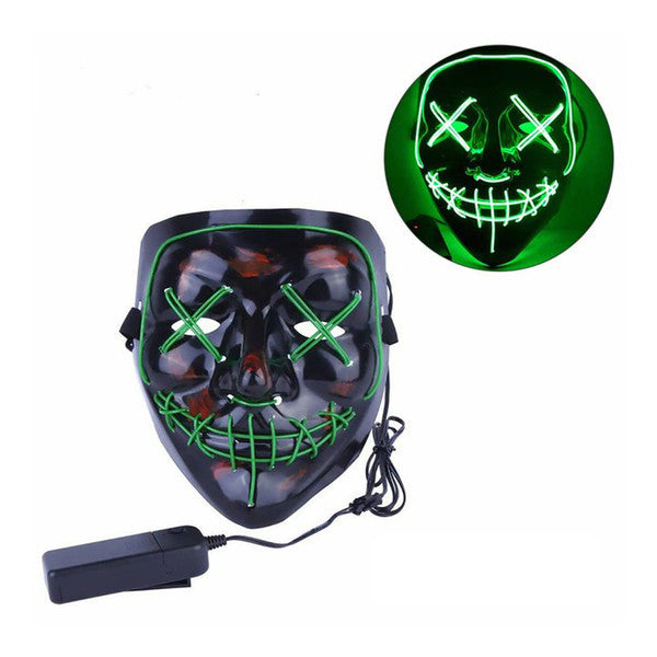 Women's LED Light Up Mask | Glowing Effects & Costume Wear 6