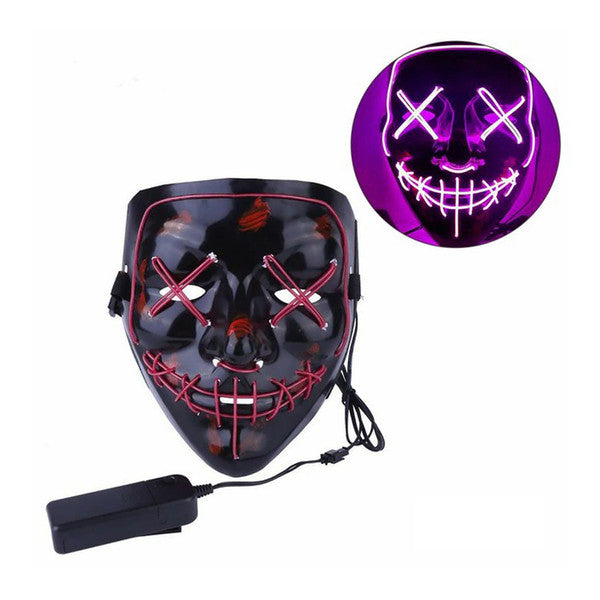 Women's LED Light Up Mask | Glowing Effects & Costume Wear 7
