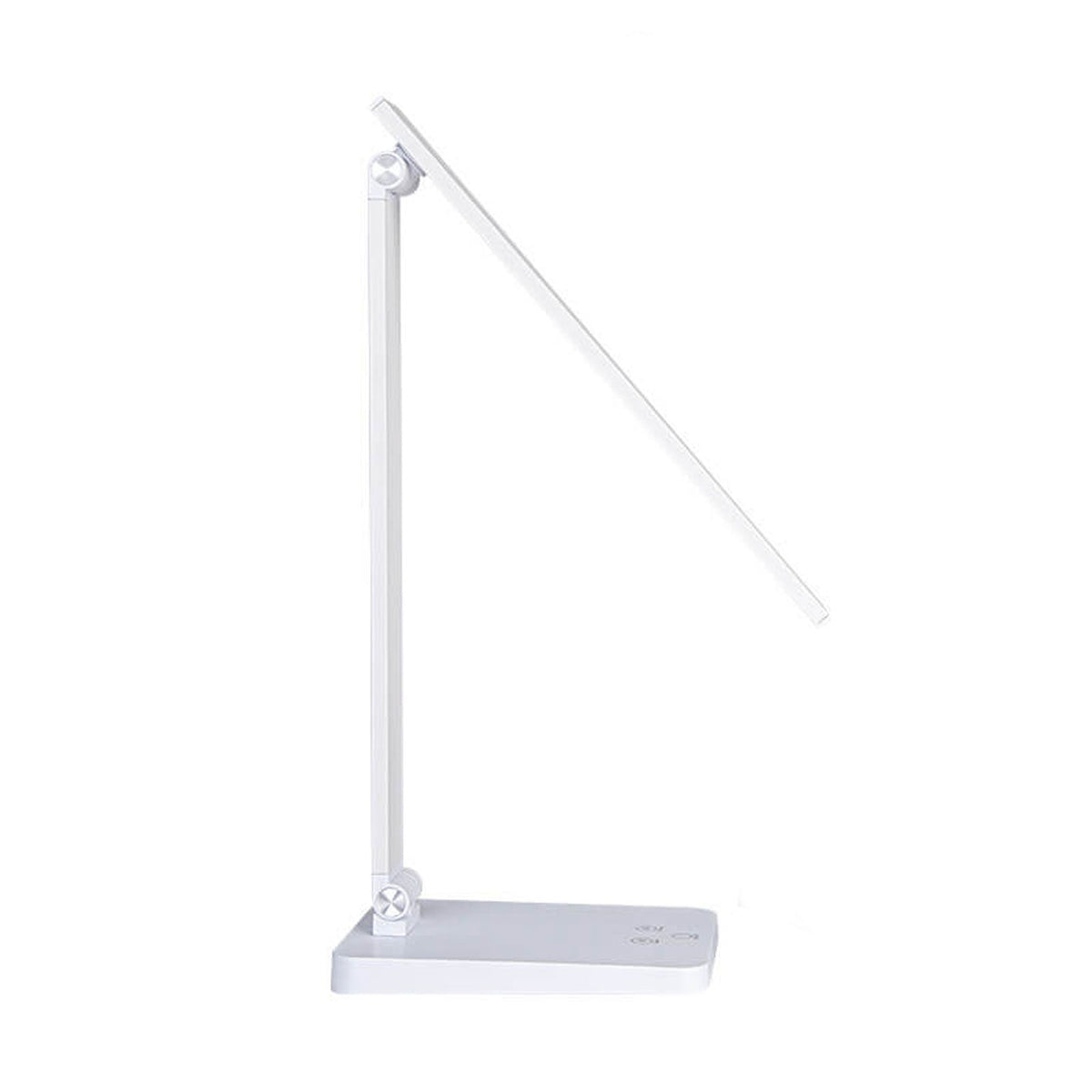 Foldable LED Desk Lamp Aluminium | Touch Dimmer, USB Powered | Adjustable Folding Arm, 700 Lumens, Black or White 4