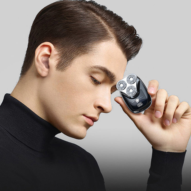 3-in-1 Electric Shaver | Waterproof Dry & Wet Shaving, Portable Travel Design | USB-C Rechargeable, Self-Sharpening Blades 9