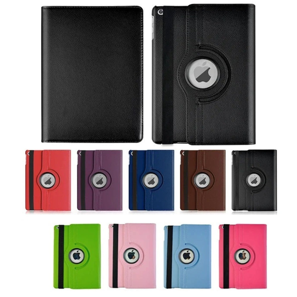 360-Degree Rotating iPad Case | Auto Sleep/Wake Magnetic Cover | PU Leather Stand with Shock & Drop Protection 10