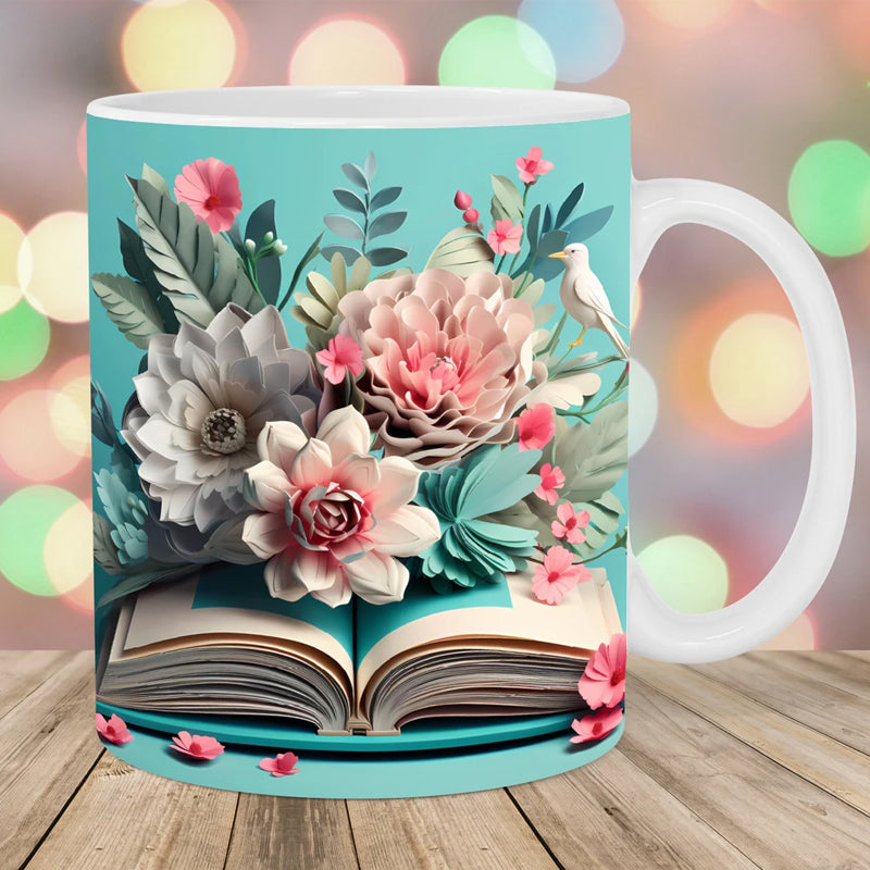 Book Lover Mug Ceramic | Dishwasher & Microwave Safe | Thoughtful Gift for Readers, Book Club Members & Coffee Lovers Everywhere 12
