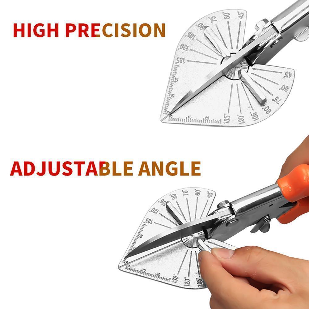 Adjustable Multi-Cutter Tool Steel Blade | 7 Angle Settings 45-135 Degrees | Precise Gasket and Weatherstrip Cuts 3