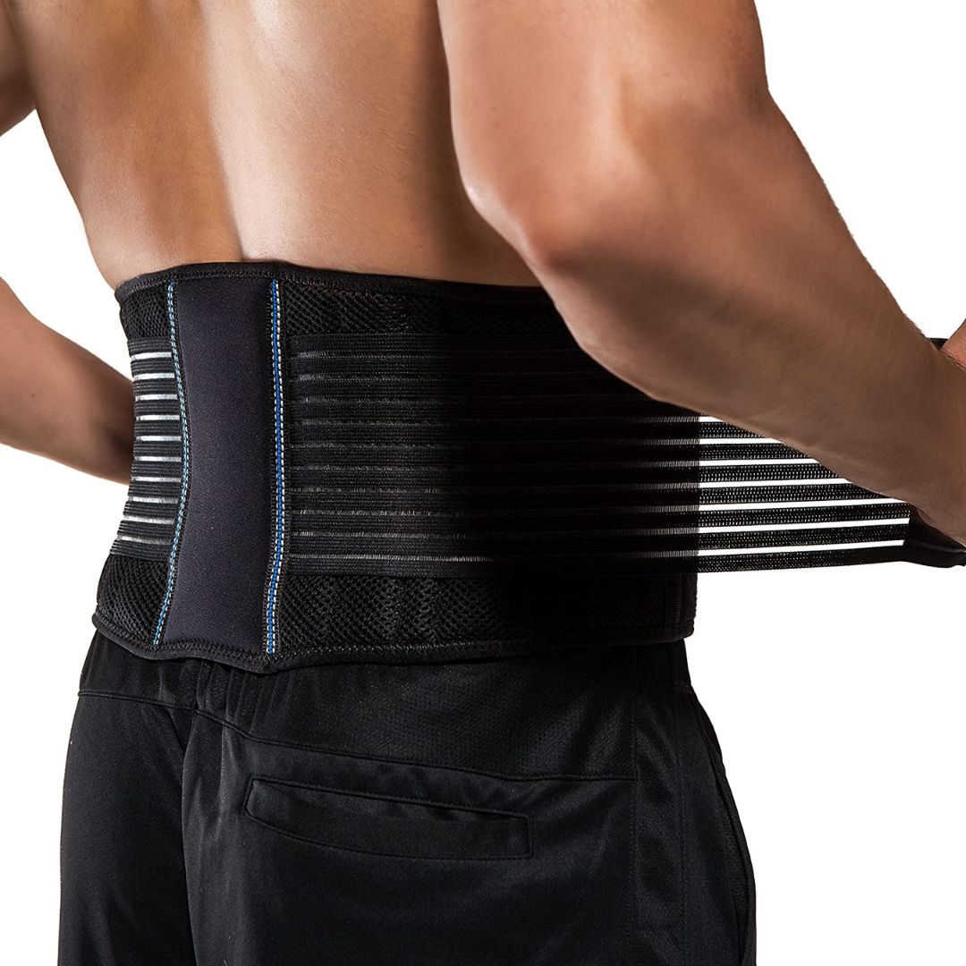 Back Support Belt for Women | Adjustable Lumbar Compression Straps | Breathable Posture Support for Full Mobility 8