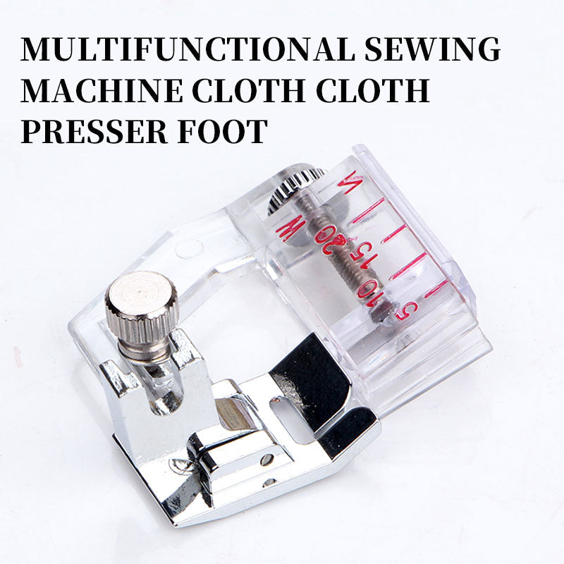 Bias Binder Presser Foot | Adjustable 5-20 mm Width, Snap-On Fit | Fits Brother, Singer, Babylock and More Sewing Machines 3