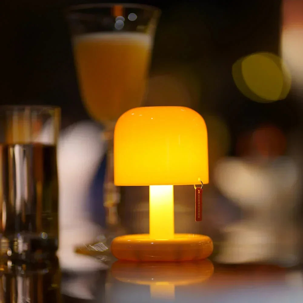 Sunset Projector Lamp LED | Adjustable Angle, Dimmable Warm White | USB Powered Mood Lighting for Desk or Bedside 8