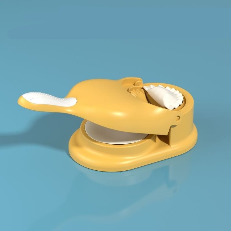 2 In 1 Dumpling Maker | Presses The Wrapper And Crimps It
