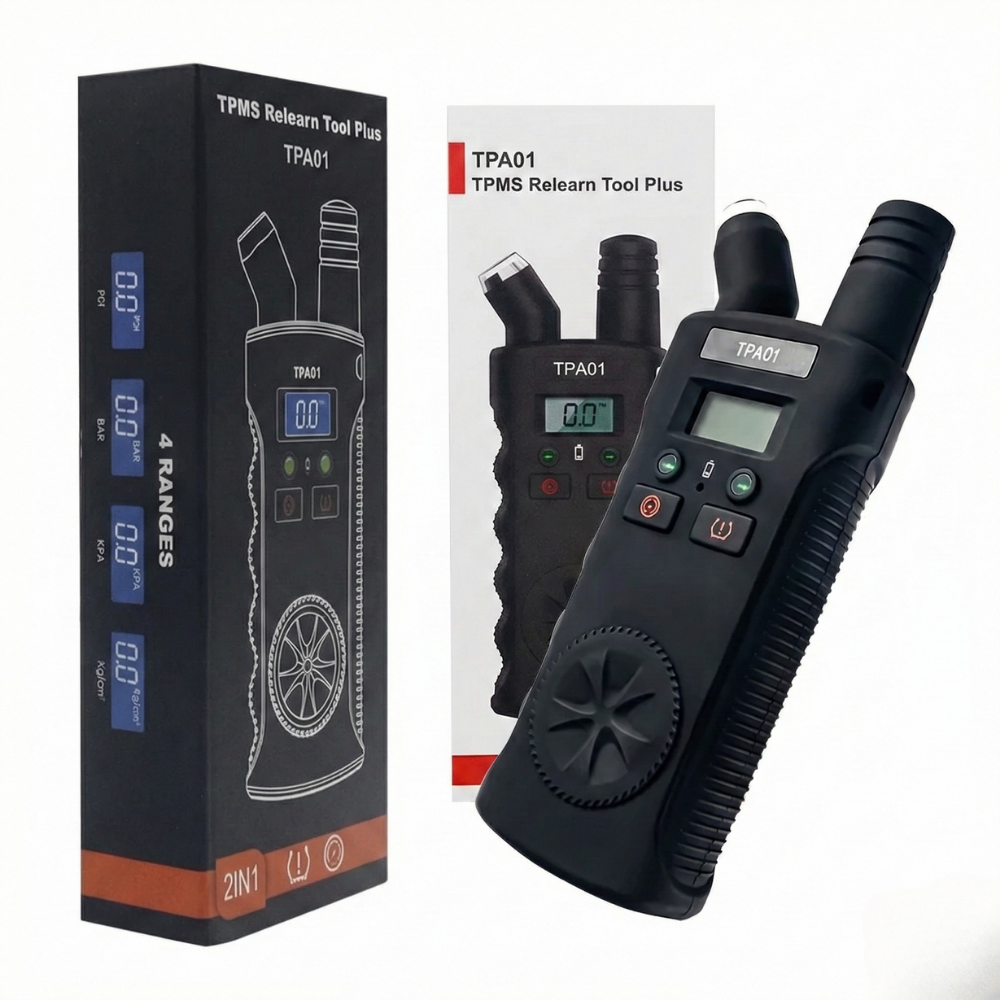 2-In-1 Plus TPMS Gauge | Digital Read And Relearn Function
