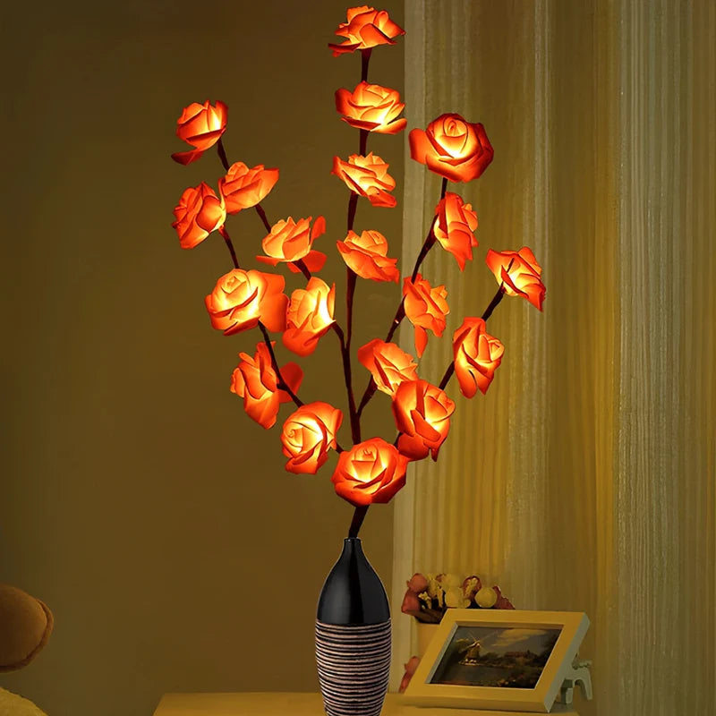 LED Branch Lights Plastic | Bendable Twigs, 20 LEDs, Battery-Powered | Flexible Décor Lighting for Home or Office 21