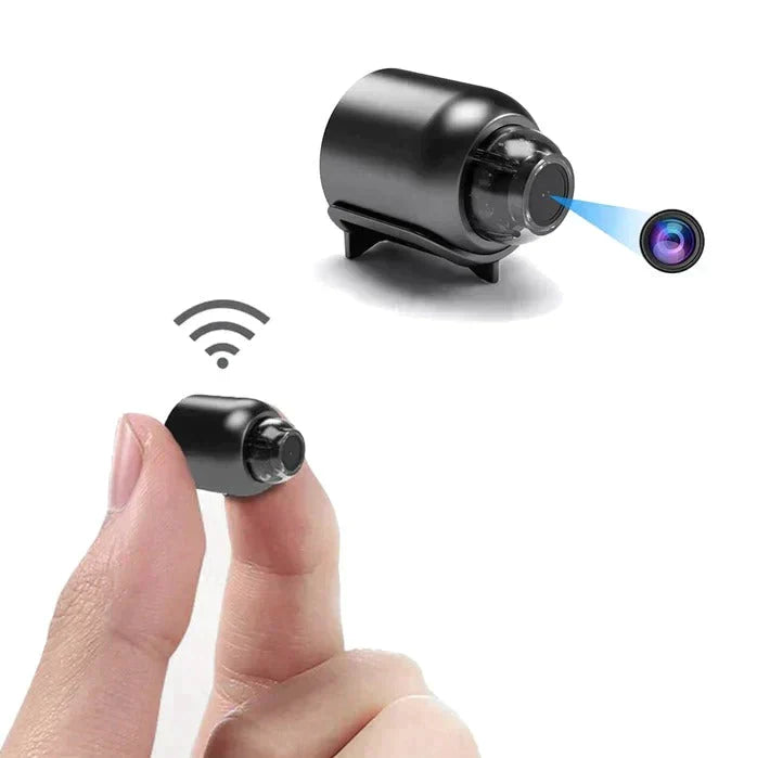 Mini WiFi Cameras Dual Pack | 1080P Full HD, Night Vision & 140° Wide Angle | Motion Detection, 32GB microSD Included 5