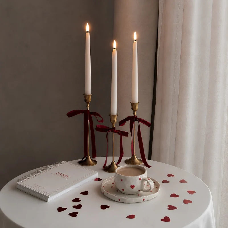 Flameless Taper Candles ABS 28 cm | Warm White LED with Remote Control | No Flame, No Wax, No Smoke, Up to 50 Hours 7