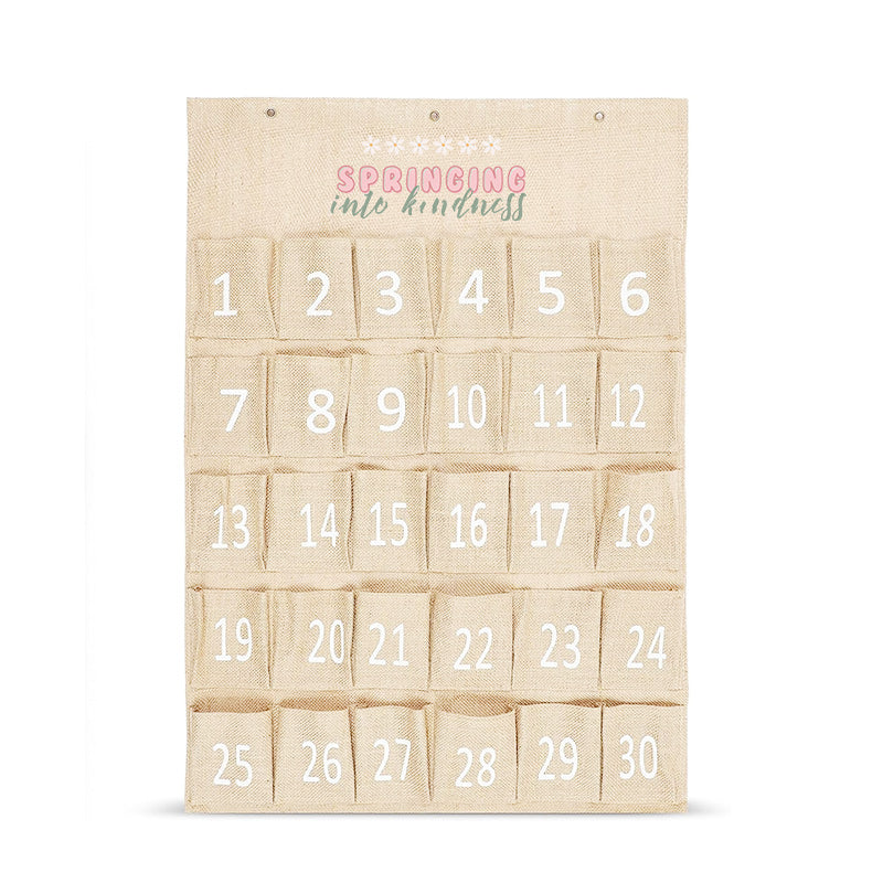 30 Days of Kindness Easter Calendar | Includes 30 Kindness Activity Cards | Family Togetherness Advent-Style Countdown