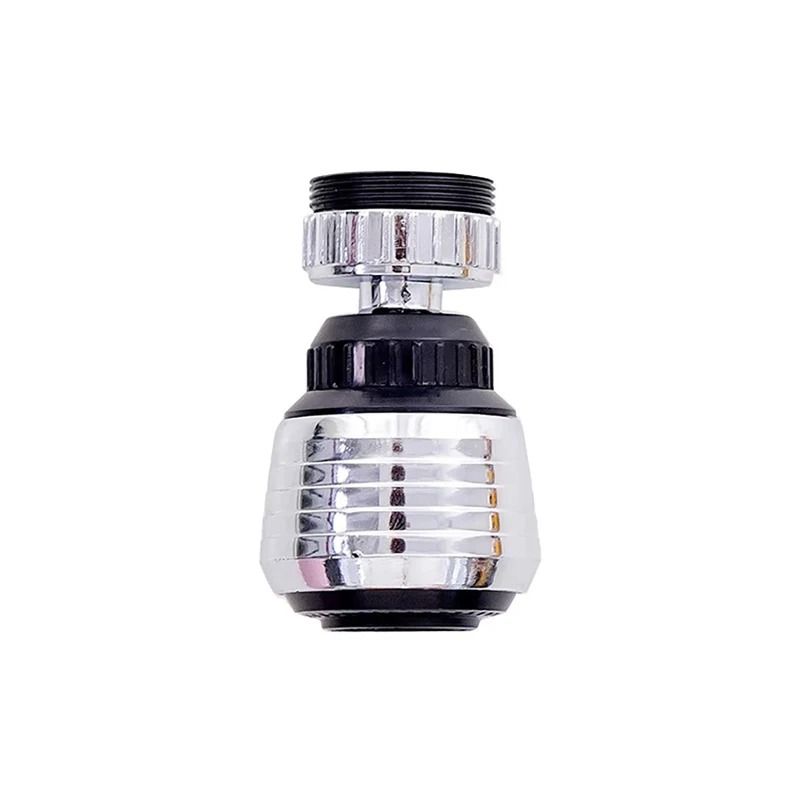 360 Degree Rotating Faucet Extender ABS | Splash-Proof Swivel Aerator | Water-Saving Tool-Free Sink Attachment