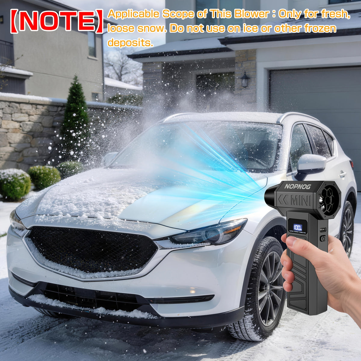 Electric Air Duster & Mini Vacuum Cleaner | 130,000 RPM Brushless Motor | 2x 4000 mAh Battery, USB-C Fast Charging 2