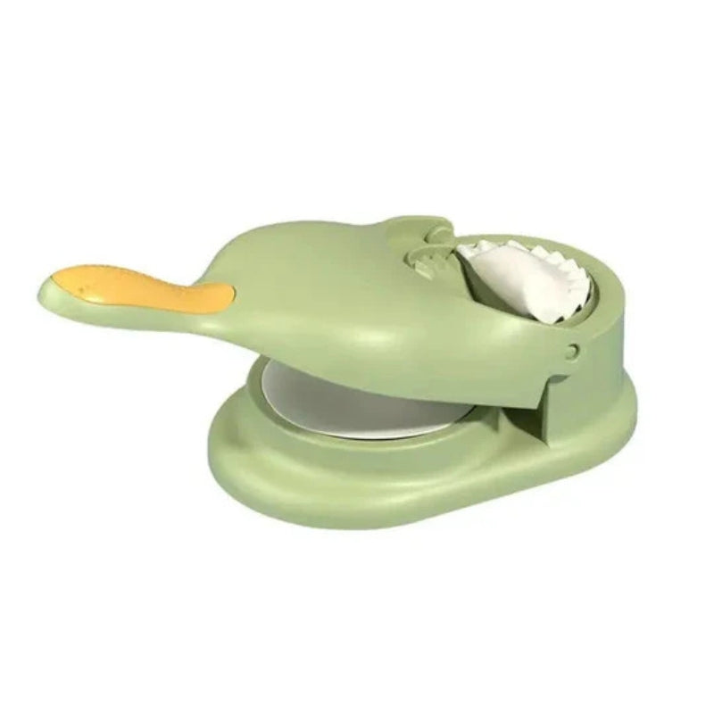 Dumpling Maker Dough Cutter & Mould Set, Non-Stick, Food-Safe | 4 Colours | Cuts and Seals Dumplings in One Press 3