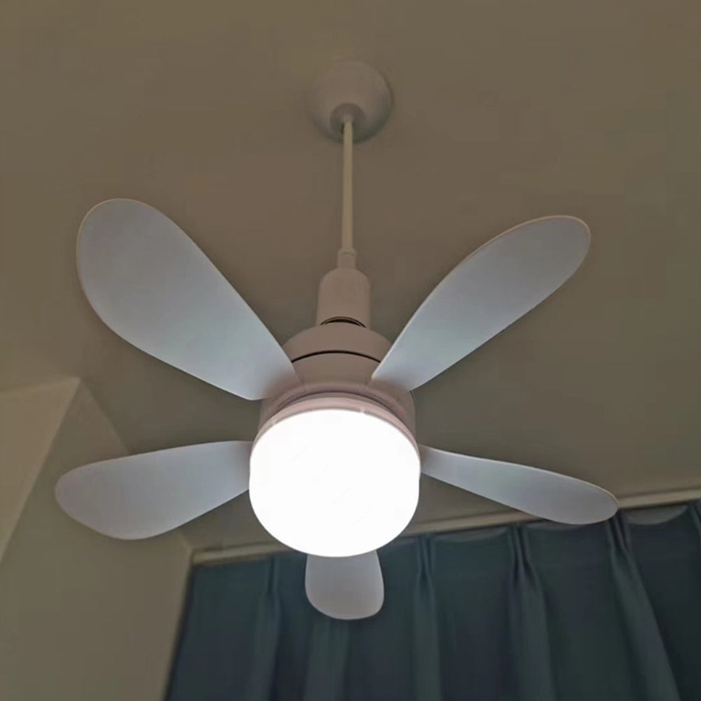 LED Ceiling Fan Light | E27/B22 Screw-In Base, 30W or 40W | Remote-Controlled 3-Speed Fan, No Wiring or Electrician Needed 10