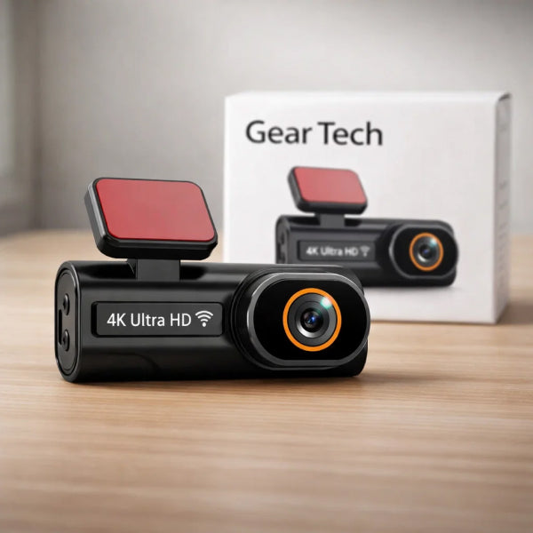 4K Wireless Dash Cam Front and Rear – Ultra HD Dashboard Camera for Car (FREE 64GB SD Card & Pro Installation Kit) 0