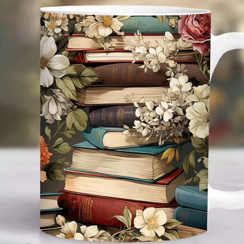 Book Lover Mug Ceramic | Dishwasher & Microwave Safe | Thoughtful Gift for Readers, Book Club Members & Coffee Lovers Everywhere 9