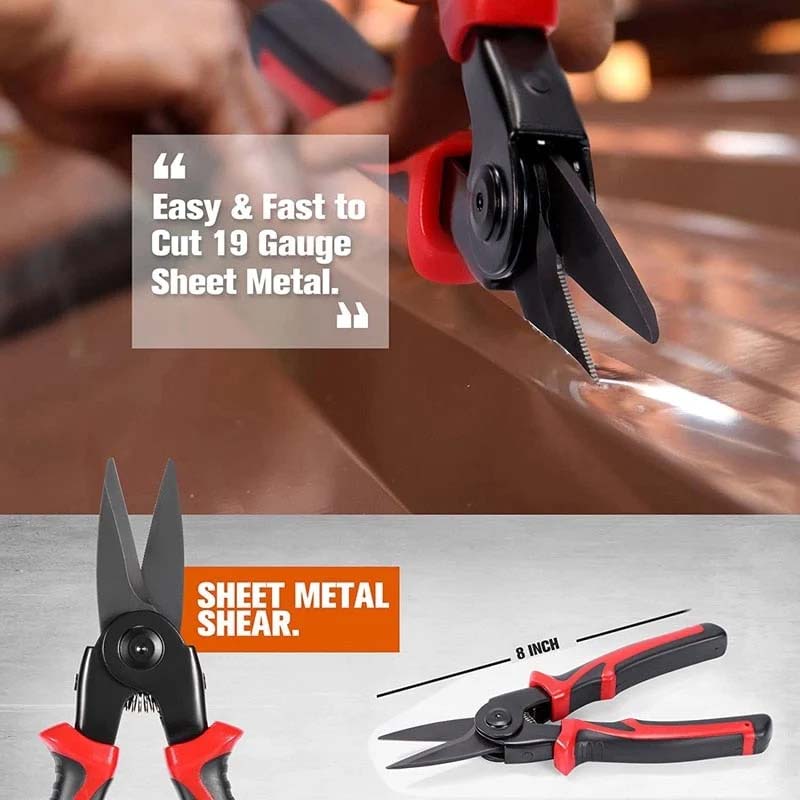 5-in-1 Interchangeable Plier Tool Set High Carbon Steel | Quick-Change Jaws for 5 Tools | Cuts Wire, Rope and Cable Cleanly