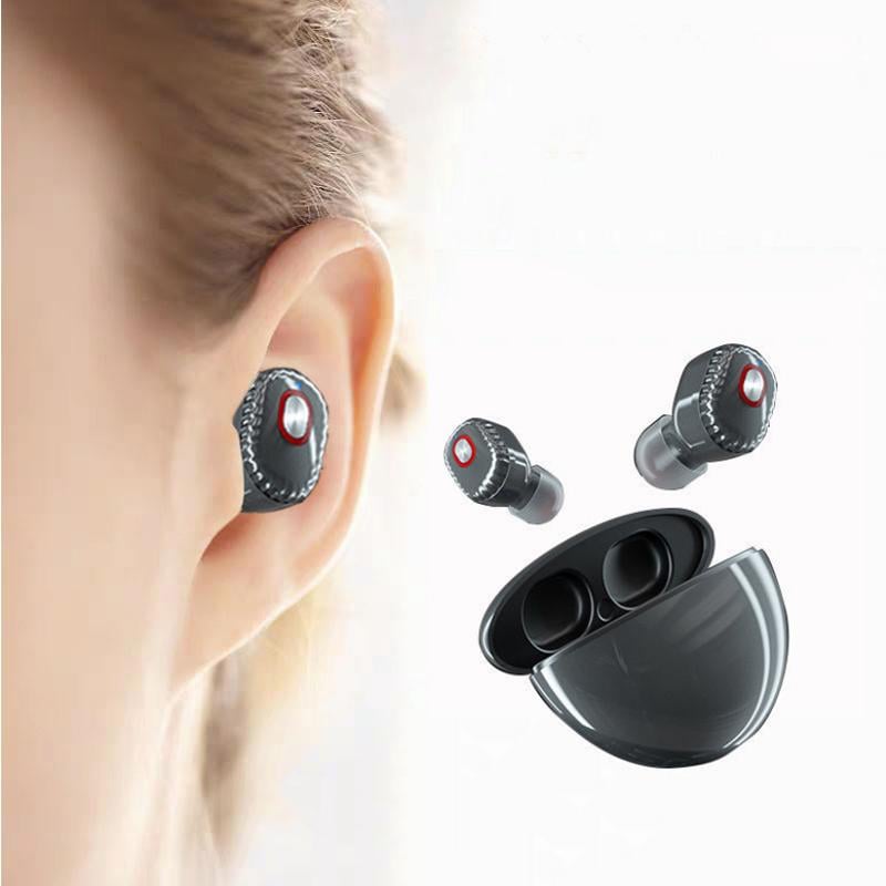 Wireless Bluetooth Earphones 5.1 | 8 mm Speaker Driver & 10 m Transmission Range | 300 mAh Charging Case, Sweatproof Design 15