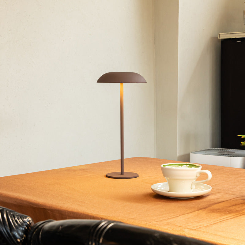 Cordless Table Lamp Rechargeable Iron Touch Control with USB-C Charging 1