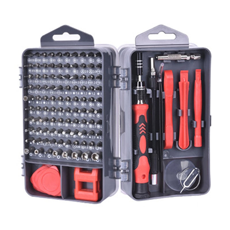 115-in-1 Magnetic Screwdriver Set | 98 Bits & 17 Precision Tools | Chrome Vanadium Steel Case with Extension Rod 5