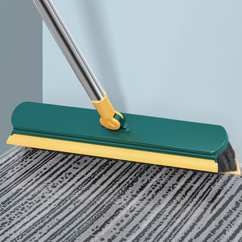 2 in 1 Floor Scrub Brush | PP Bristle and Rubber Scraper Combo | Detachable Head, Hanging Hole, Non-Slip Handle 5