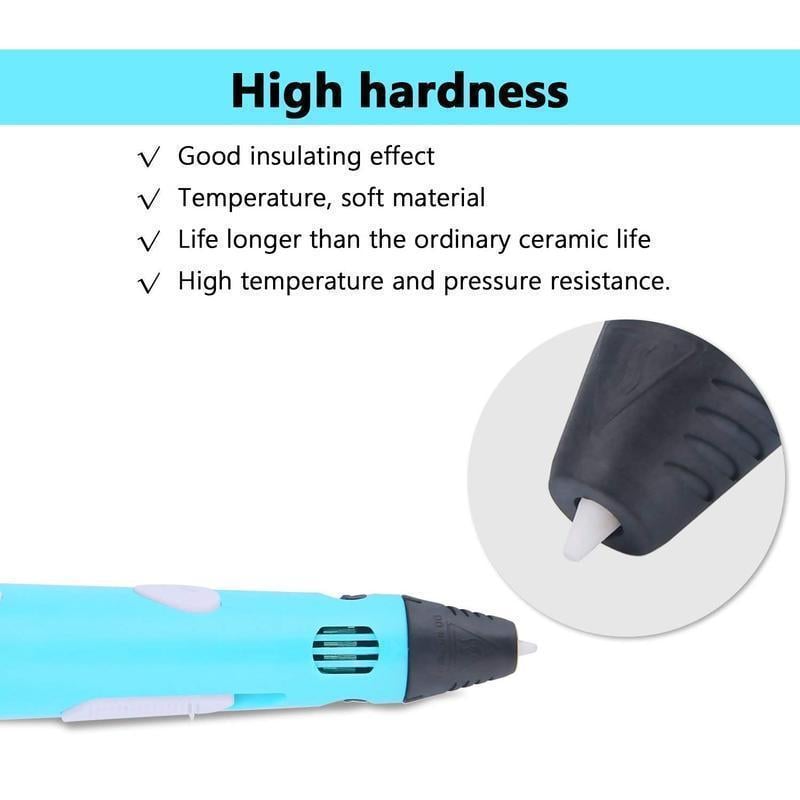 3D Printing Pen for Kids and Adults | Adjustable Speed and Temperature | Includes 5 m PLA Filament and LCD Display 6