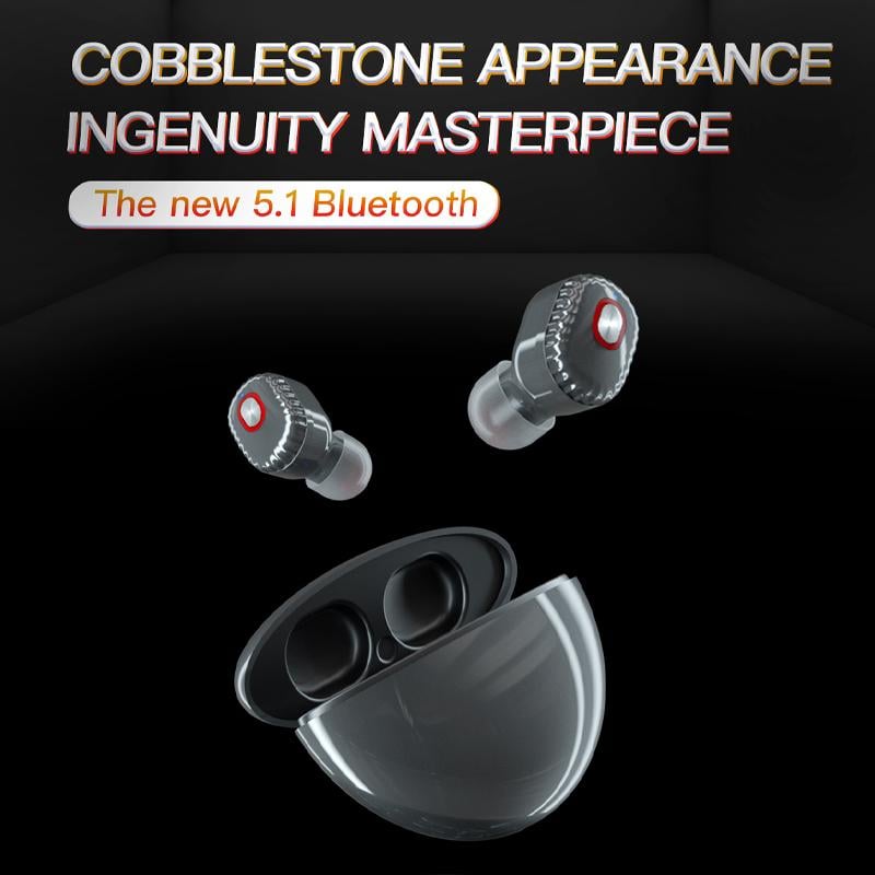 Wireless Bluetooth Earphones 5.1 | 8 mm Speaker Driver & 10 m Transmission Range | 300 mAh Charging Case, Sweatproof Design 13