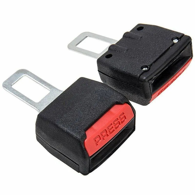 Seat Belt Alarm Silencer Clips (2-Pack) | Tool-Free Plug-In Buckle Inserts | Stops Annoying Seat Belt Beeping Fast 6
