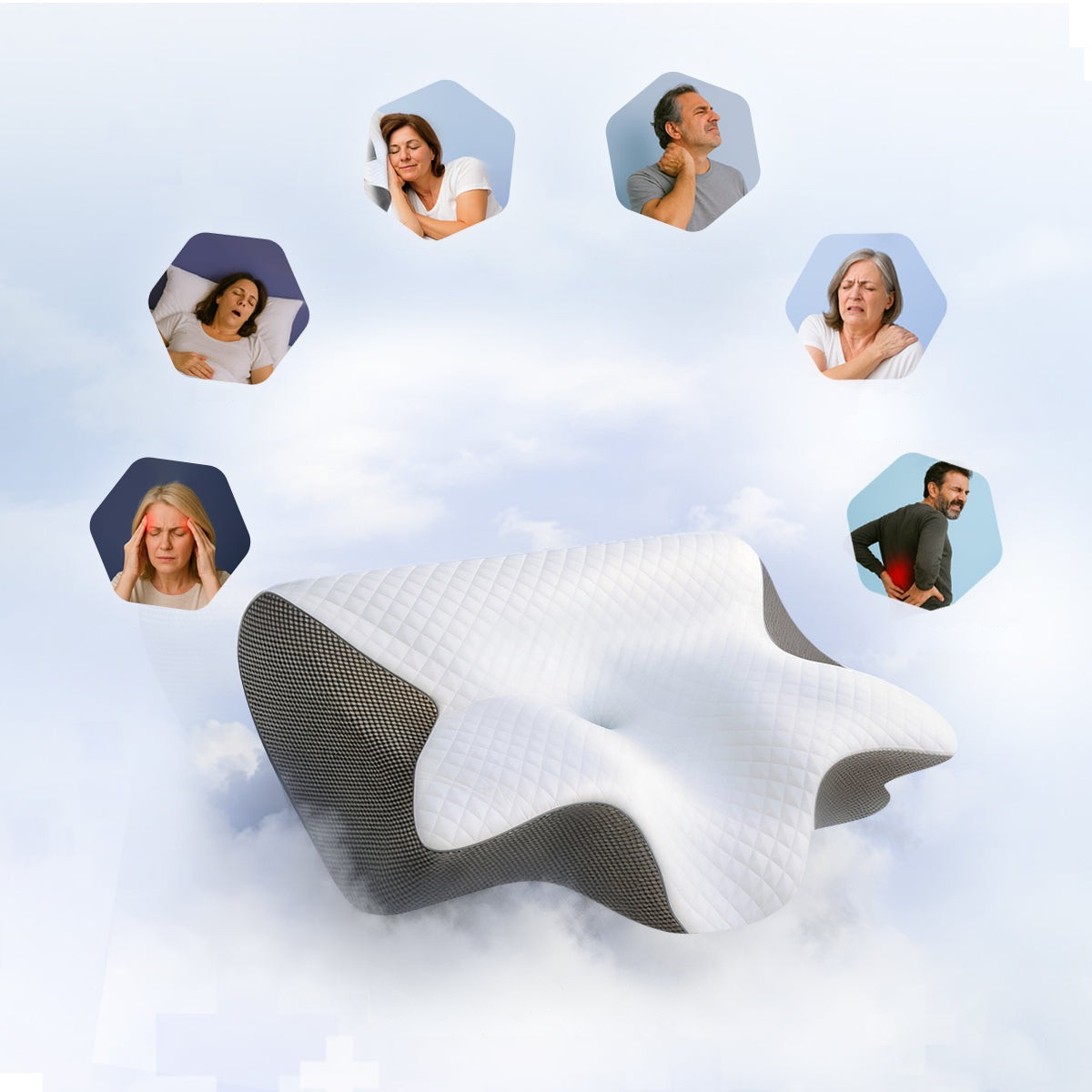 CerviRest™ l The Ergonomic Neck and Sleep Pillow