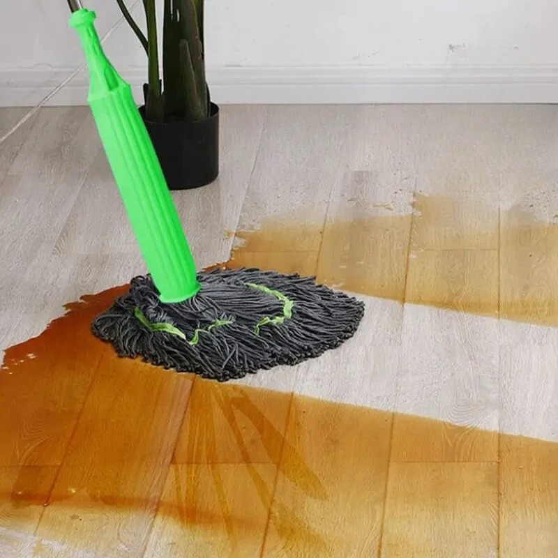 2-in-1 Drying Mop | Mops and Dries Floors in One Stroke, No Wet Footprints | Suitable for Wood, Tile and Laminate 1