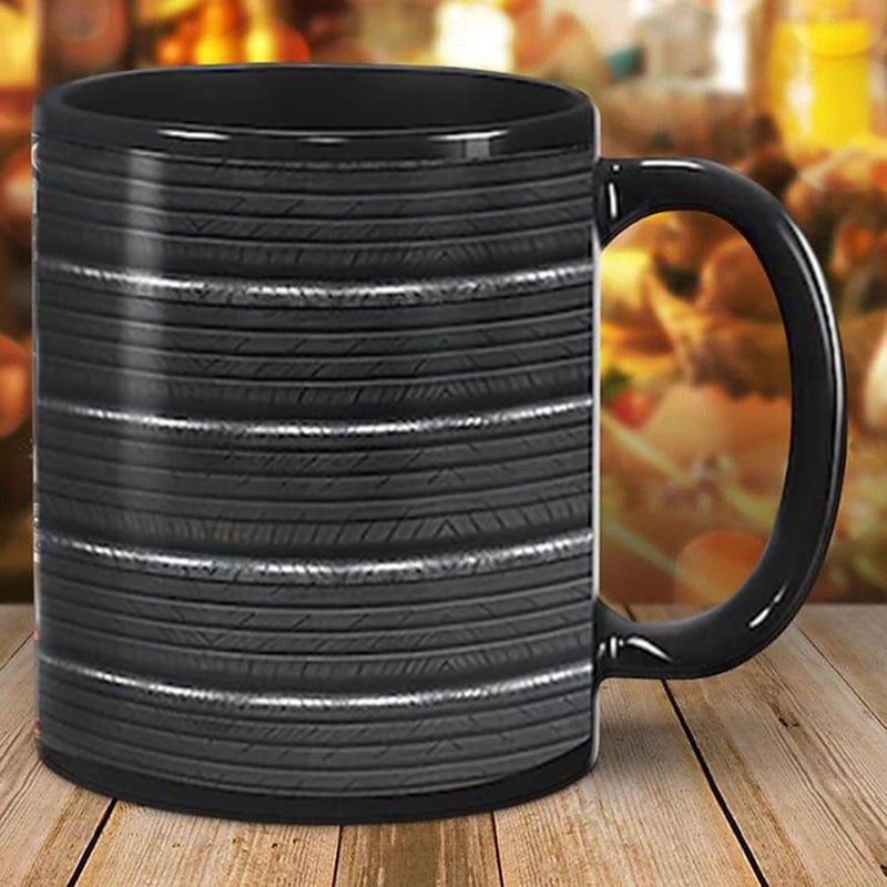 Toolbox Mug Ceramic Novelty Microwave Safe Compact with Raised 3D Pattern 8