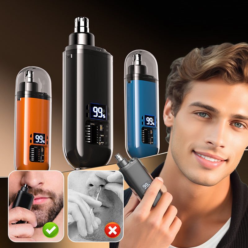 Nose & Ear Hair Trimmer for Men | Waterproof USB-C Fast Charging | Painless Precision Blade for Sensitive Skin 3