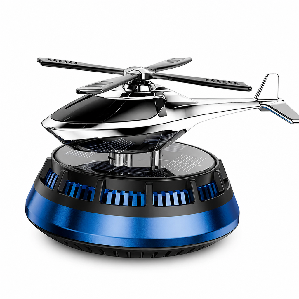 Solar Car Air Freshener Spinner | Sunlight-Powered Rotating Blades | Long-Lasting Fragrance, No Batteries Required 6