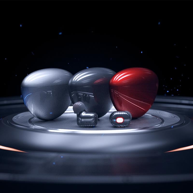 Wireless Bluetooth Earphones 5.1 | 8 mm Speaker Driver & 10 m Transmission Range | 300 mAh Charging Case, Sweatproof Design 4