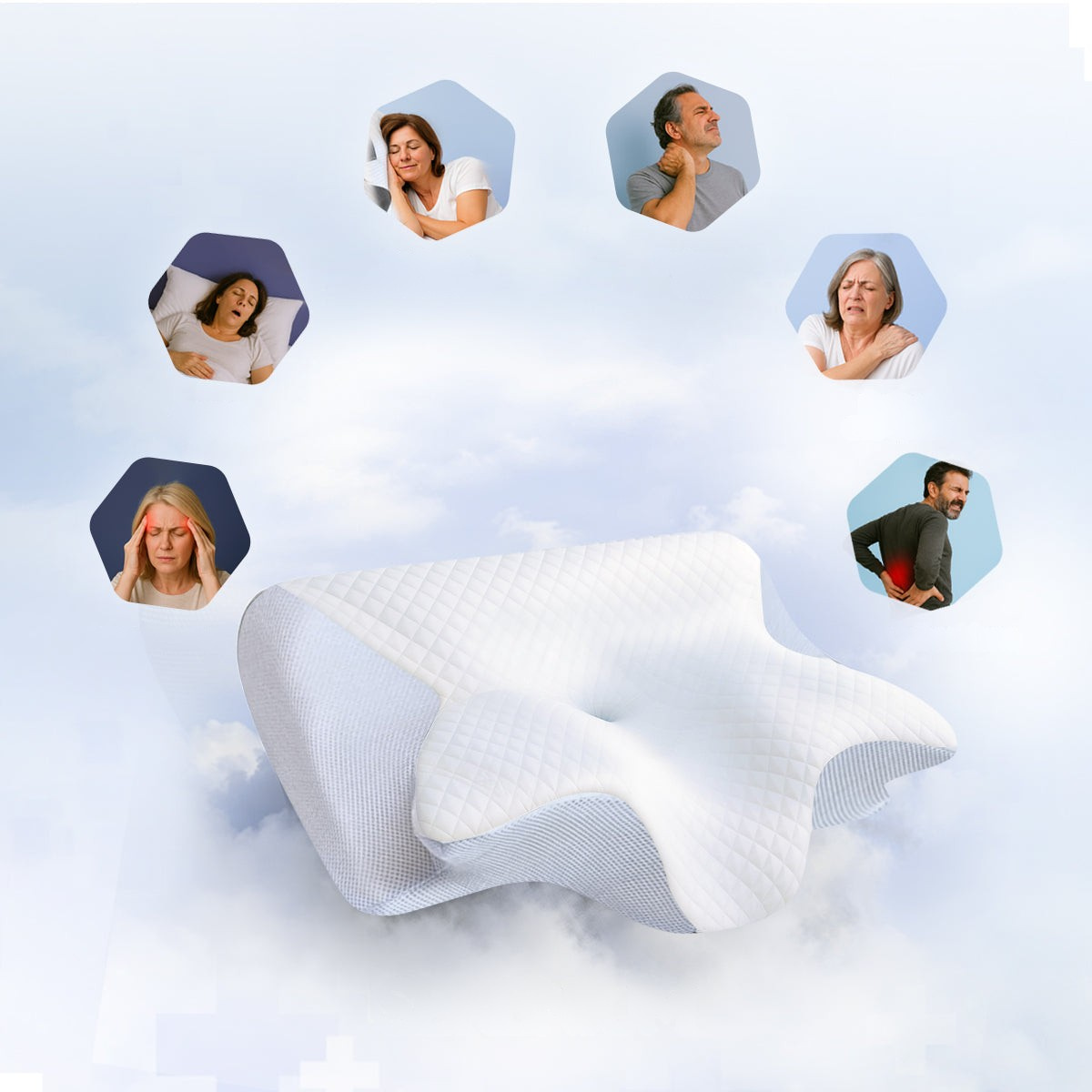 CerviRest™ l The Ergonomic Neck and Sleep Pillow