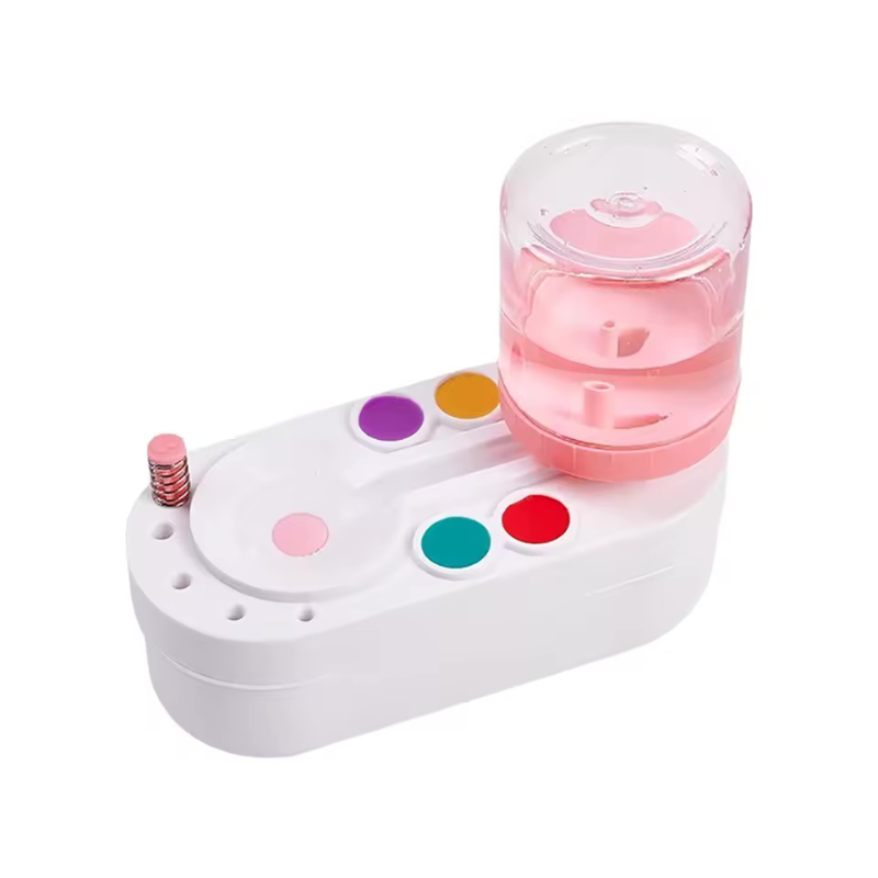 One-Tap Brush Cleaner ABS Water Tank | Push-Button Fresh Water Rinse | Recirculating System Saves Water & Time 7