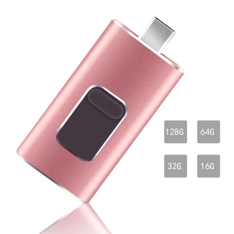 4-in-1 USB Flash Drive | USB 3.0 High Speed Interface, Metal Shell | Multiple Capacities from 8GB to 128GB for PC and Laptop 2