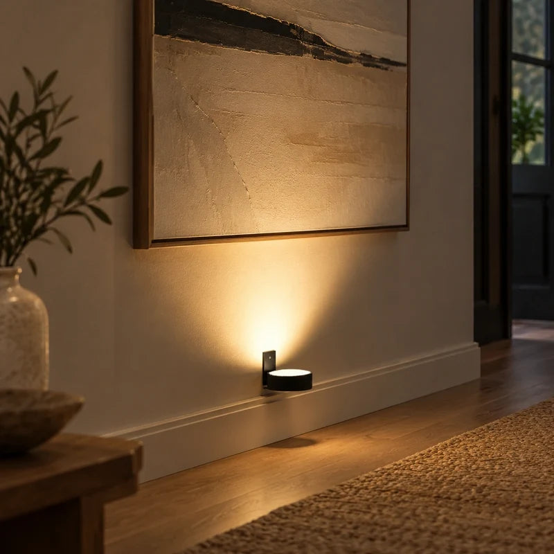 Cordless Picture Light ABS and PC | Dimmable 3-Tone LED, USB Rechargeable, Remote Included | Wireless Art Illumination 7